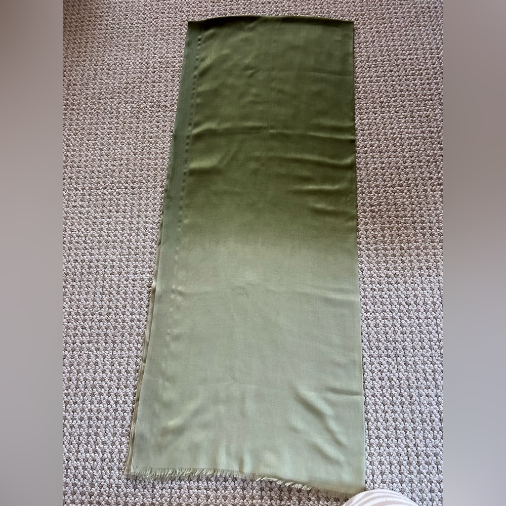 Olive Green Ombre Scarf